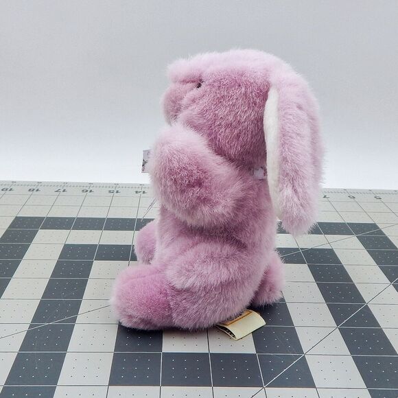 Charter Club Bunny Rabbit Plush Lavender Purple 6 Inch Sound Box Non Working - Picture 2 of 11